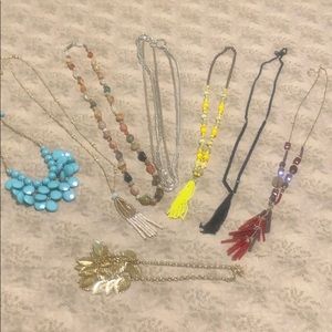 8 Statement Necklace Bundle